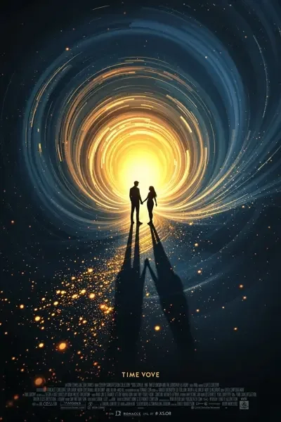 时光褶皱 科幻爱情电影海报